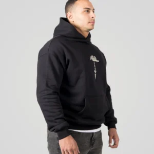 JUDJEMENTAL HAND EMBRODEIERY HOODIE
